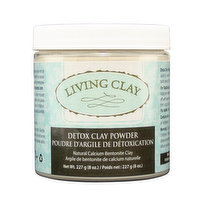 Living Clay - Detox Clay Powder, 227 Gram