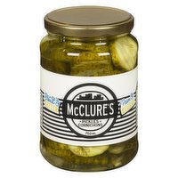 McClures - Brd Butter Krinkle Pickles, 750 Millilitre