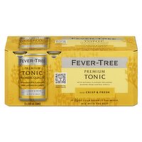 FEVER TREE - Premium Tonic, Cans, 8 Each