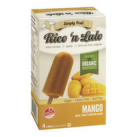 Rico N Lalos - Frozen Bars Mango, 4 Each