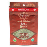 Gathering Place - Basil Organic, 8 Gram