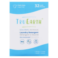 Tru Earth - Laundry Strips Fresh Linen, 32 Each