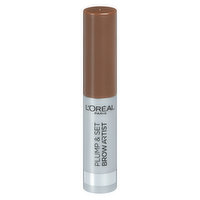 L'Oreal - Plump & Set, Volumizing Eyebrow Gel - Brunette, 5 Millilitre