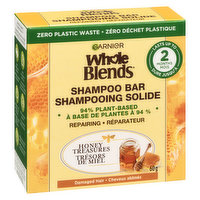 Garnier - Whole Blends Honey Repairing Shampoo Bar, 60 Gram