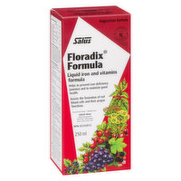 Salus - Floradix - Liquid Iron and Vitamins Formula, 250 Millilitre