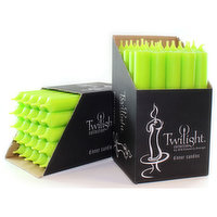 Twilight - Candle 7 Inch Lime Dinner