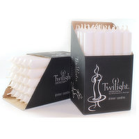 Twilight - Candle 10 Inch White Dinner, 1 Each