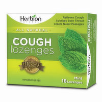 Herbion - Cough Lozenges Mint, 18 Each