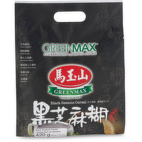 GREENMAX - Black Sesame Cereal, 420 Gram