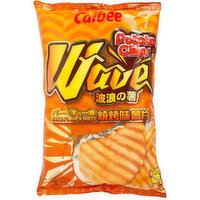 Calbee - Mega Potato Chips BBQ Flavour, 200 Gram