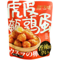 ChaoYouWei - Snacks skin quail eggs (spicy), 100 Gram