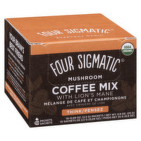 Four Sigmatic - Mushroom Coffee Mix with Lions Mane & Chaga, 10 Each
