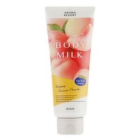 Aroma Resort - Body Milk- Happy Sweet Peach, 200 Gram