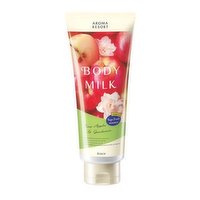 Aroma Resort - Body Milk- Fine Apple & Gardenia, 200 Gram