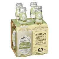 Fentimans - Gently Sparkling Elderflower, 4 Each