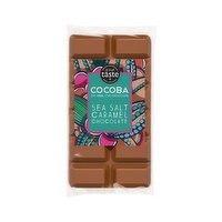 Cocoba - Sea Salt Caramel Chocolate Mini Bar, 35 Gram