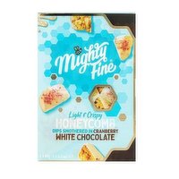 Mighty Fine - White Chocolate Cranberry Honeycomb, 135 Gram