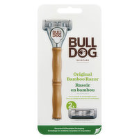 Bulldog - Original Bamboo Razor for Men, 2 Each