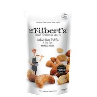 Mr. Filbert - Italian Black Truffle Mixed Nuts, 100 Gram