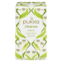 Pukka Tea - Organic Herbal Tea Bags, Cleanse, 20 Each