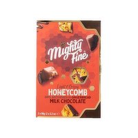 Mighty Fine - Milk Chocolate Gingerbread Honeycomb, 180 Gram