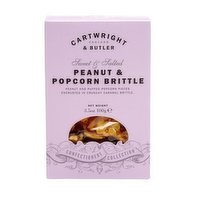 Cartwright & Butler - Peanut & Popcorn Brittle, 100 Gram