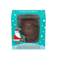 Cocoba - Christmas Santa Hot Chocolate Bomb, 50 Gram