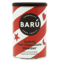 Baru - Swirly Chocolate Powder & Figurines, 250 Gram