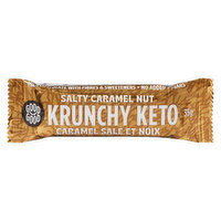 Good Good - Krunchy Keto Bar Salty Caramel Nut, 35 Gram