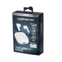 Volkano - Wireless Headphone, White, 1 Each