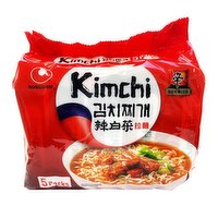 NONG SHIM - Kimchi Noodle, 5 Each