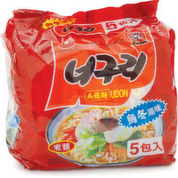 NONG SHIM - Instant Noodle Udon, 5 Each