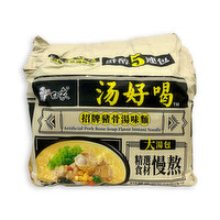 Baixiang - Pork Flavour Noodles, 113 Gram