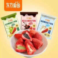 DongFangGuoYuan - MATCHA PUFFED FREEZE-DRIED STRWBR, 30 Gram