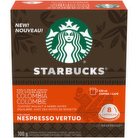 Starbucks - Colombia Capsules for Nespresso Vertuo, 100 Gram