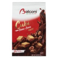Balconi - Cubi Cocoa Wafers, 250 Gram