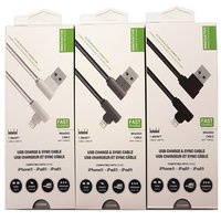 iphone - Braided Charge Cable - Assorted Colours