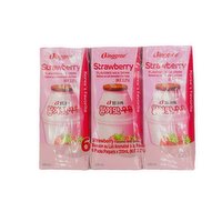 Binggrae - Strawberry Flavoured Milk Drink, 6 Each