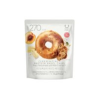 Delight Project - Cheese & Peach Protein Bagel Chip, 55 Gram