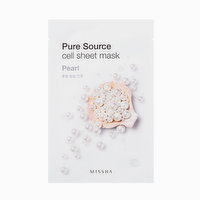 Missha - Pure Source Cell Sheet Mask - Pearl, 1 Each