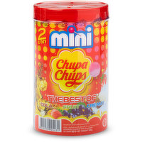 Chupa Chups - Candy - Mini Lollipops, Assorted, 336 Gram