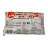 Bobo - Crab Flavoured Sticks, 250 Gram