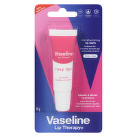 Vaseline Lip Therapy - Rosy Balm Tube Lip Balm, 10 Gram