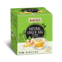 Gold Kili - Natural Ginger Tea Bag, 60 Gram