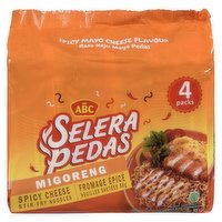 ABC - Stir fry Noodles Spicy Cheese, 340 Gram