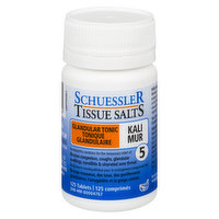 Schuessler - Tissue Salts Kali Mur, 125 Each