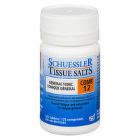 Schuessler - Tissue Salt Comb 12 General Tonic, 125 Each