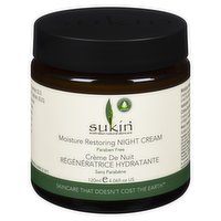 Sukin - Moisture Restoring Night Cream, 120 Millilitre