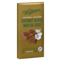 Whittakers - Coconut Block Milk Chocolate Bar, 200 Gram