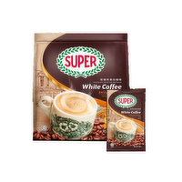 Super - White Coffee & Creamer, 15 Each